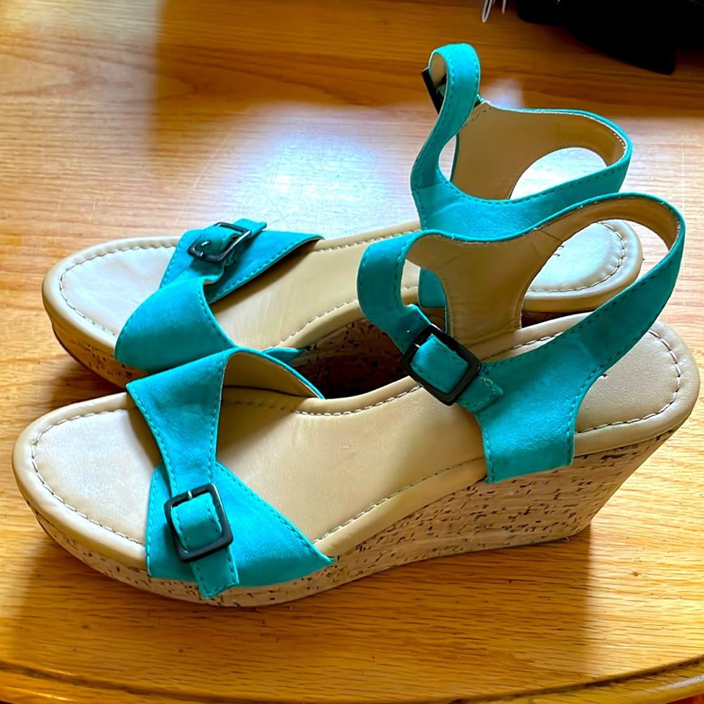 LL Bean platform wedges…EUC!